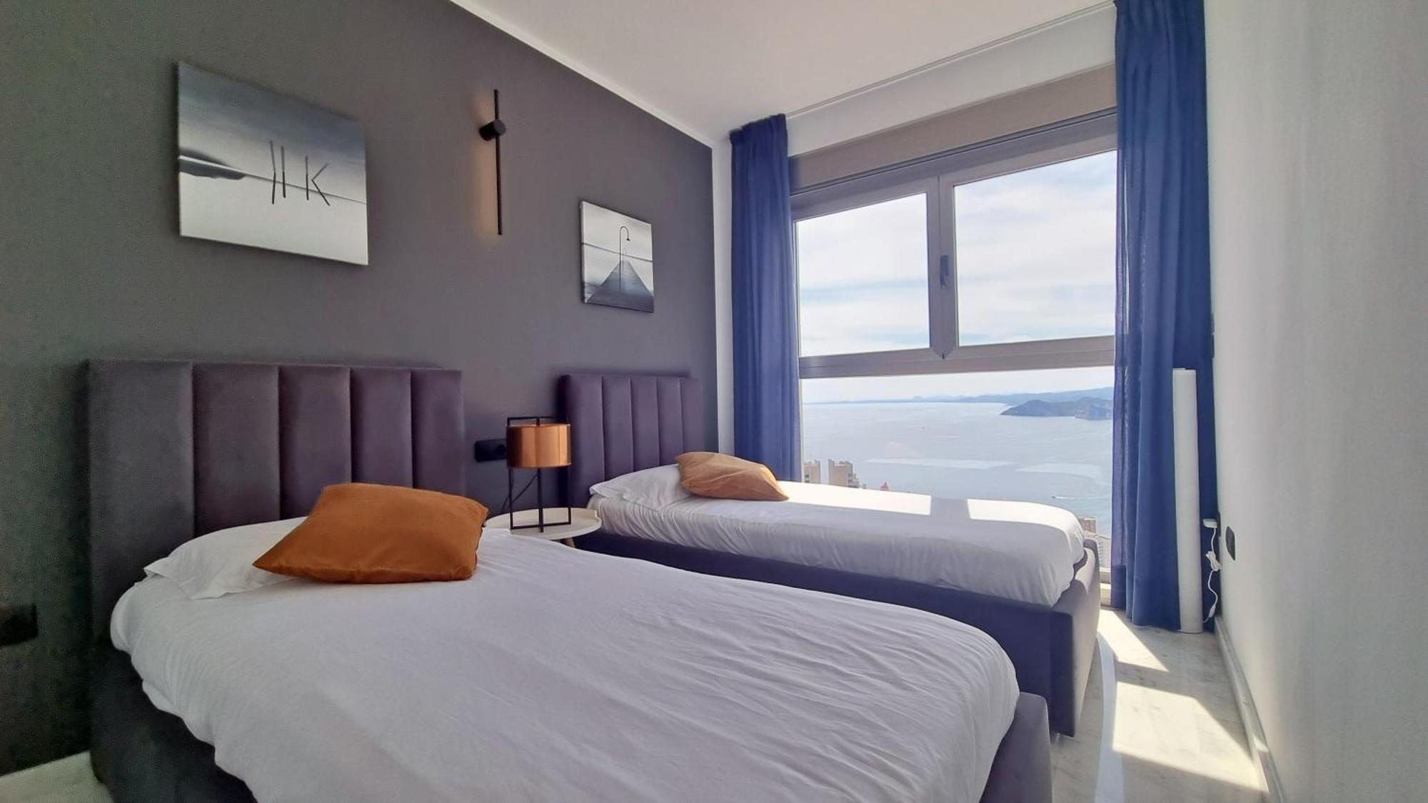 베니돔 Skyline 37 Terraza Con Vista Al Mar 아파트 외부 사진